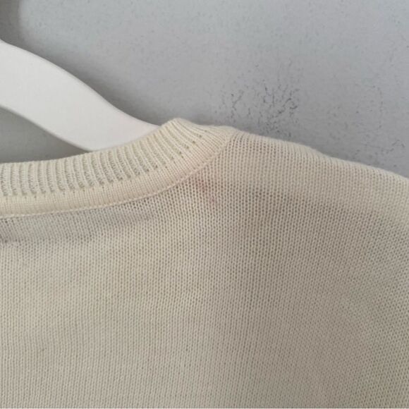 Aqua Girl’ Long Sleeve Watermelon Knit Crew Neck Sweater - Picture 4 of 5